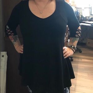 Classy and fun black shirt